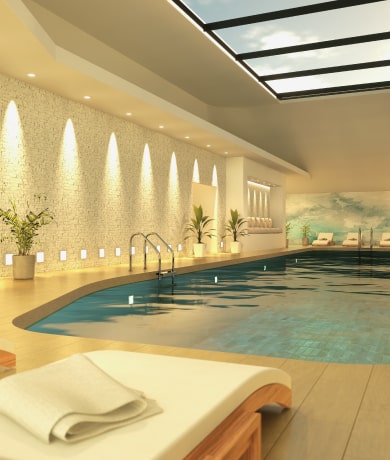 Swimming Pool with luxury infra