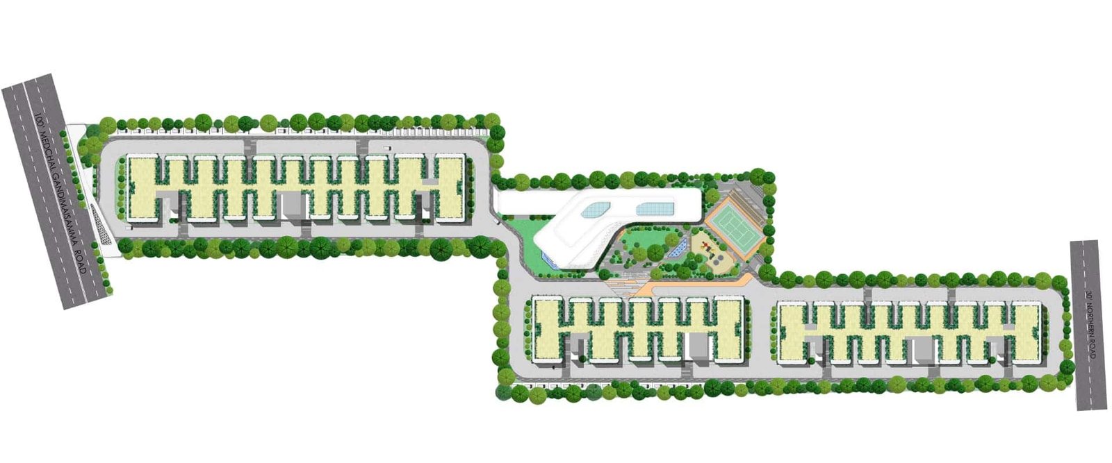 Visual Reference: Luxurious 2 3 Bhk Gated Community Apartments At Gandimaisamma X